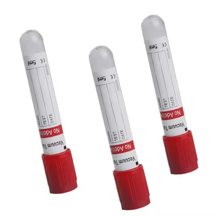 No Additive Vacuum Blood Collection Tube